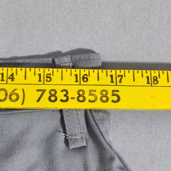 Crude Workwear Pants men's sz W34/L38 grey extra long flame resistant NWT - Picture 14 of 16